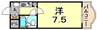 メゾン王子の間取り画像