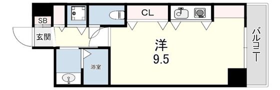 フレックス芦屋の間取り画像