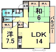 ガーデンスクエア伊丹 C棟の間取り画像