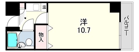 ライオンズステーションプラザ神戸の間取り画像