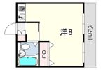 アオバ芦屋ハイツの間取り画像