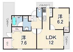 リフュージュ本山の間取り画像