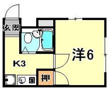 クォート北町の間取り画像