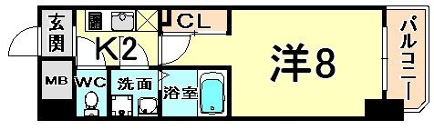 モントレーメゾン伍番館の間取り画像
