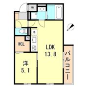 アパルトマン大倉山の間取り画像