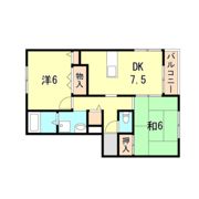 フローラ立花の間取り画像