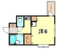 岡松ハイツの間取り画像