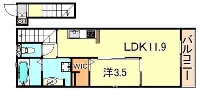 LALA東人丸の間取り画像