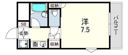 KSHの間取り画像