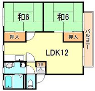 メルヴィルA棟の間取り画像
