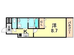 フジパレス西宮戎1番館の間取り画像