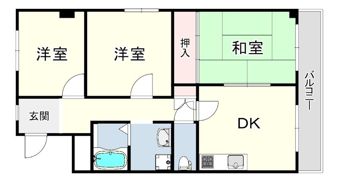 青木グリーンハイツの間取り画像