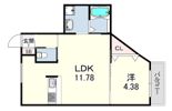 ブロンテ舞子台の間取り画像
