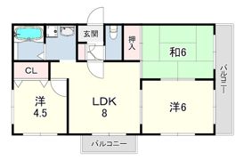 ハイツ神田の間取り画像