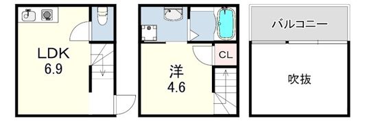 W＆R APARTMENT01の間取り画像