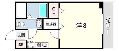 ニューバーリヤ学院坂の間取り画像