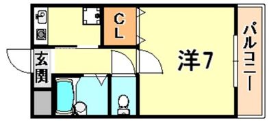 アビテ六甲の間取り画像