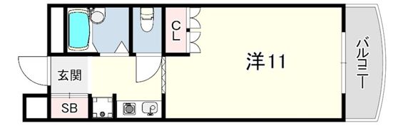 プレセアンス立花の間取り画像