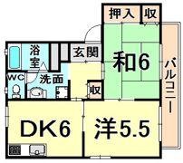 ルーチェブレの間取り画像