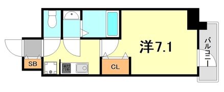 フレシール昭和通の間取り画像