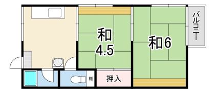 サンハイツの間取り画像