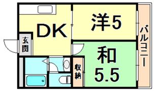 第二西田ビルの間取り画像