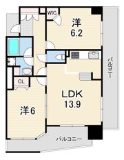 エステムプラザ神戸元町海岸通の間取り画像