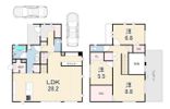 涼風町 戸建の間取り画像