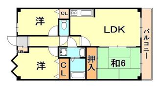 グランドエクセル東灘の間取り画像