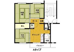 伊丹池尻 2号棟の間取り画像