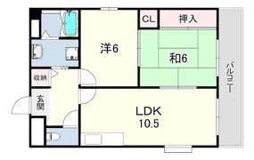 パインヒル西宮の間取り画像