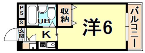 エルグランデモンドの間取り画像