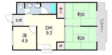 マンションライズの間取り画像