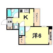 APRICITY西宮駅前の間取り画像