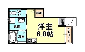 本山北町ハイツの間取り画像