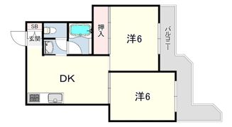 リバーサイド西舞子の間取り画像