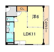 マホロバビルの間取り画像