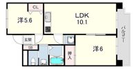 デュオ苦楽園の間取り画像