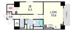リラシオ西明石駅前の間取り画像