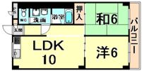 ローレルハイムの間取り画像