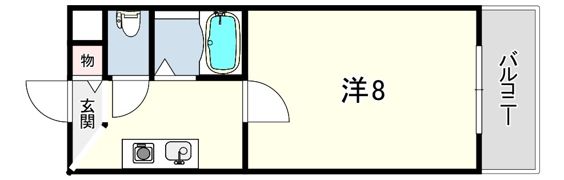 サンシャビルの間取り画像