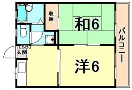ハイツアゼリアの間取り画像