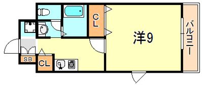 ラッフィナート有瀬の間取り画像