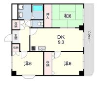 ハイツ本山の間取り画像