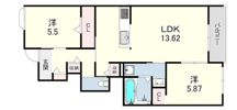 1-MAISON西昆陽の間取り画像
