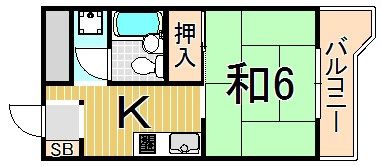 ルミエール立花の間取り画像