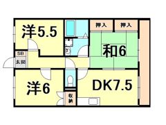 倉田メゾンの間取り画像