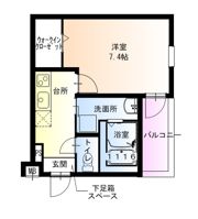 フジパレス神田南通2番館の間取り画像