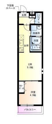 フジパレス神田南通3番館の間取り画像
