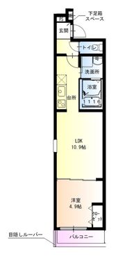 フジパレス神田南通3番館の間取り画像